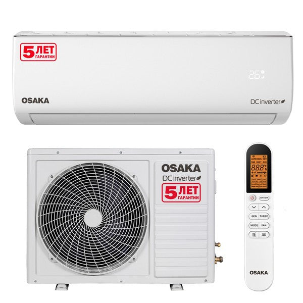 Настінний кондиціонер Osaka STVP-24HH Power PRO DC Inverter з Wi-Fi