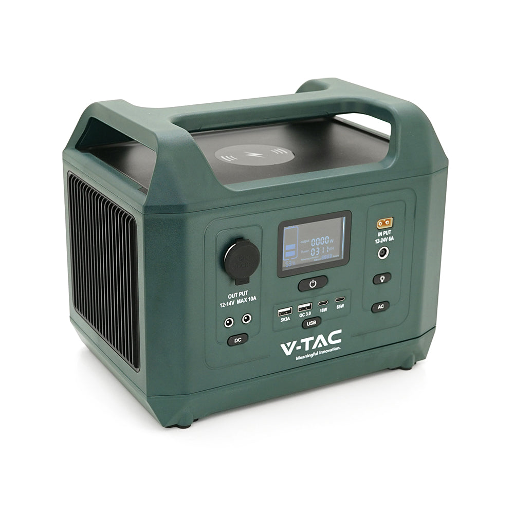 Портативна зарядна станція V-TAC VT-606N+