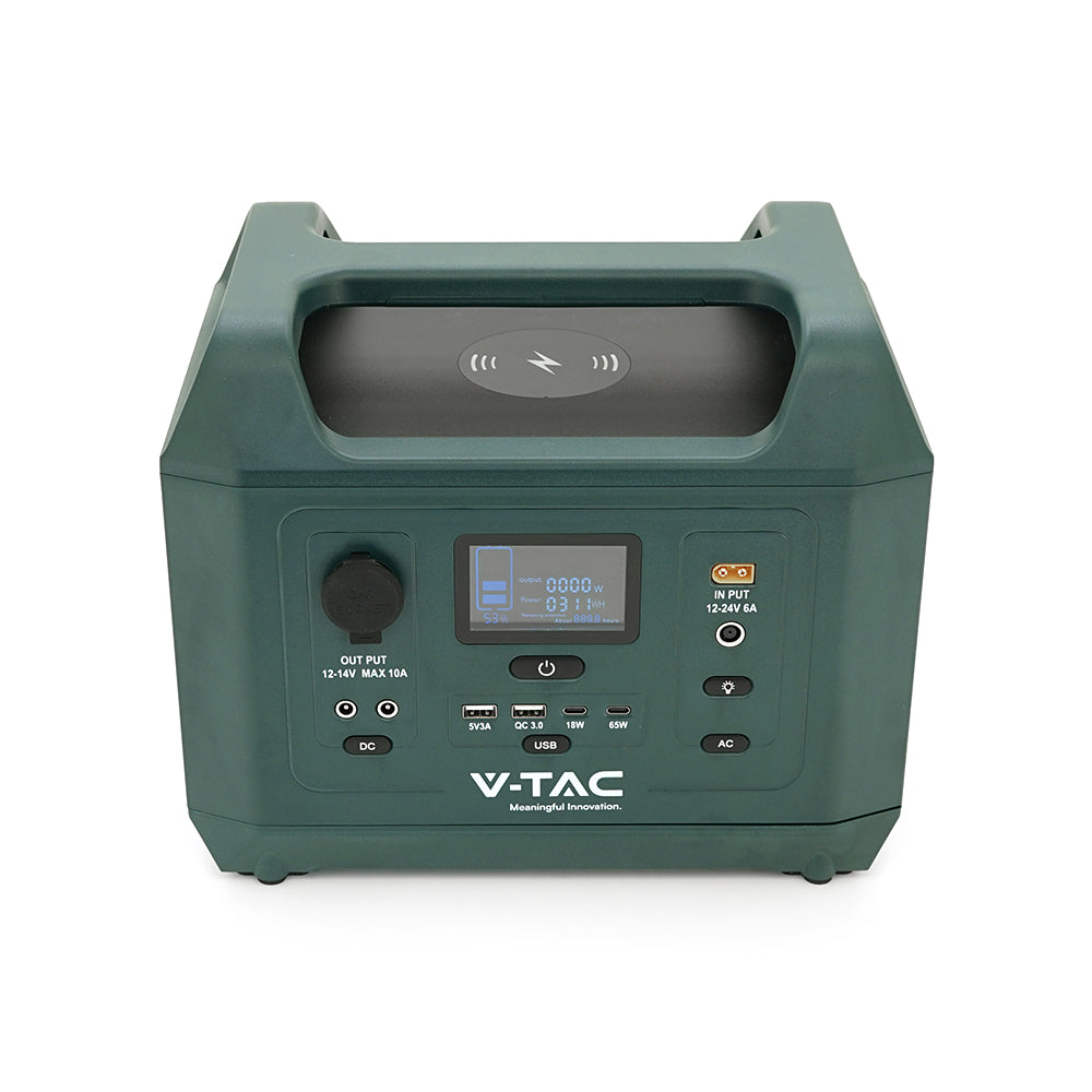 Портативна зарядна станція V-TAC VT-606N+