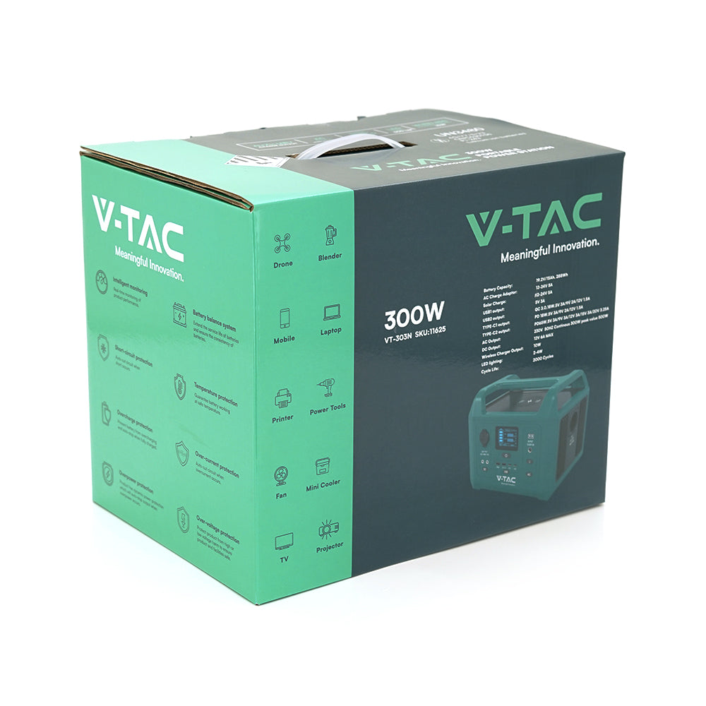 Портативна зарядна станція V-TAC VT-303N