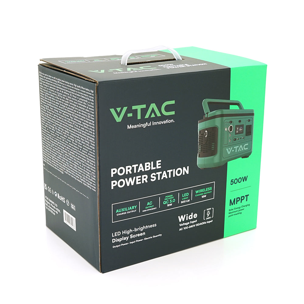Портативна зарядна станція V-TAC VT-606