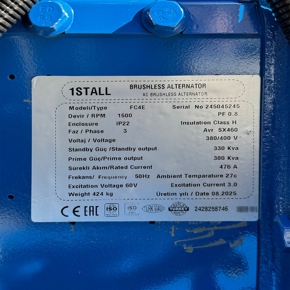 Дизельний генератор OYAL OYS-330 C-SDEC SM129TAD24 330KVA / 264KW