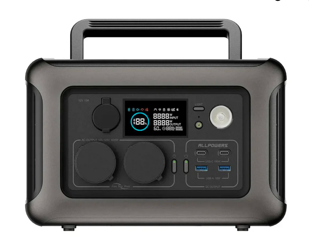 Портативна зарядна станція ALLPOWERS E600LFP