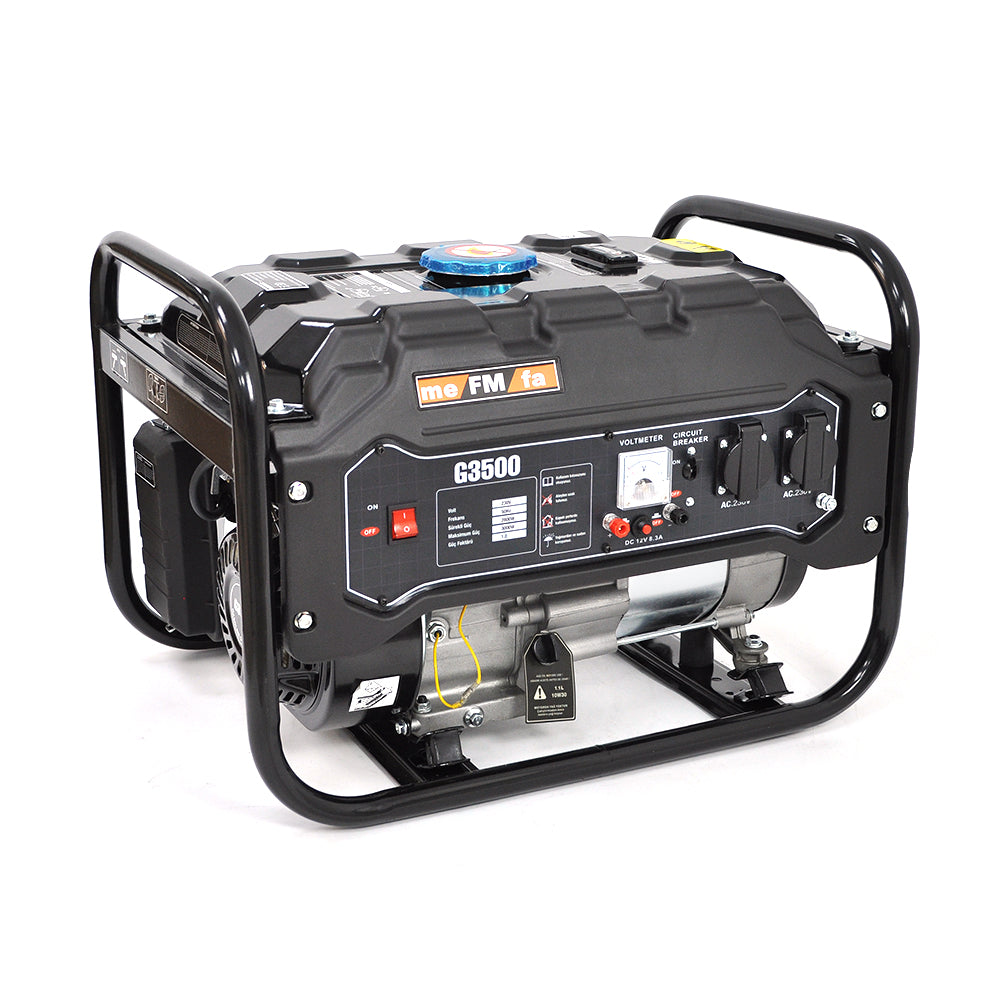 Генератор БЕНЗИНОВИЙ meFMfa G3500 2.8кВт (3 KVA)