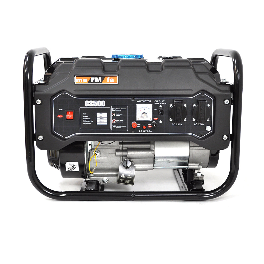 Генератор БЕНЗИНОВИЙ meFMfa G3500 2.8кВт (3 KVA)