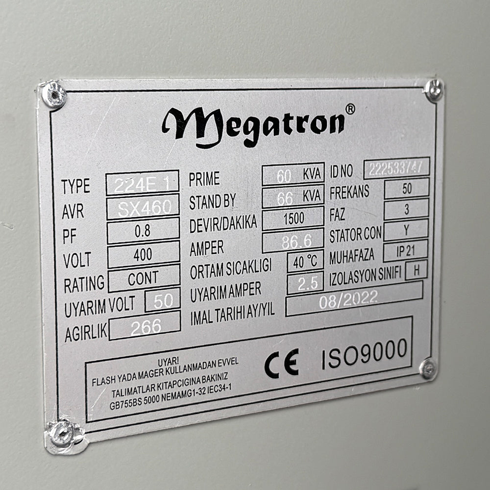 Дизельний генератор OYAL OYY-55 YANG DONG Y4105D 50KVA / 44KW