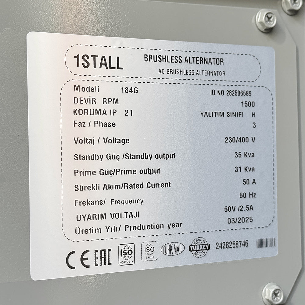 Дизельний генератор OYAL OYY-30 YANG DONG Y490D 30KVA / 24KW