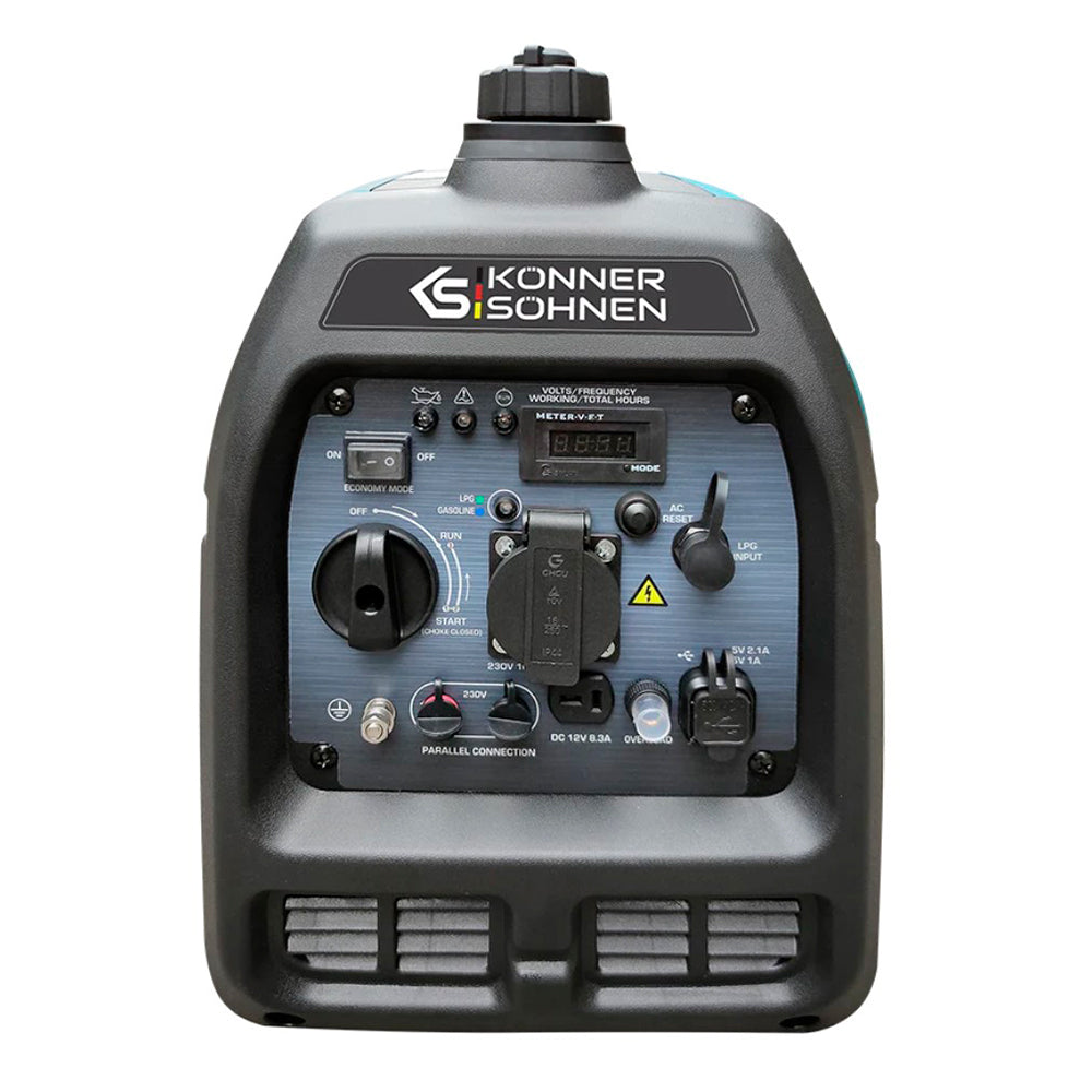 Генератор інверторний ГАЗОБЕНЗИНОВИЙ Konner&Sohnen KS 2100iG S