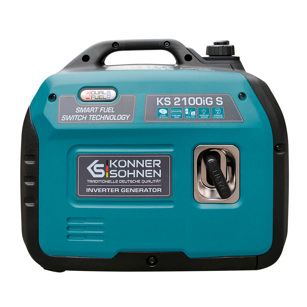 Генератор інверторний ГАЗОБЕНЗИНОВИЙ Konner&Sohnen KS 2100iG S