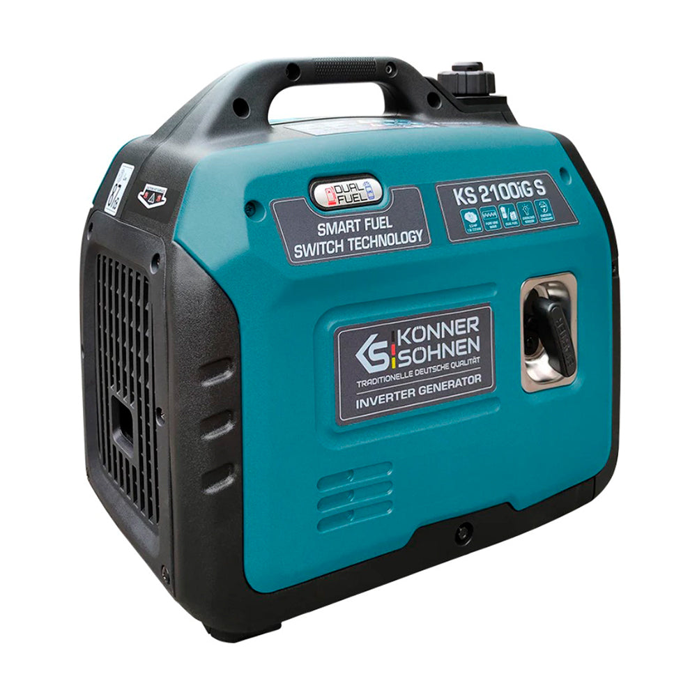 Генератор інверторний ГАЗОБЕНЗИНОВИЙ Konner&Sohnen KS 2100iG S