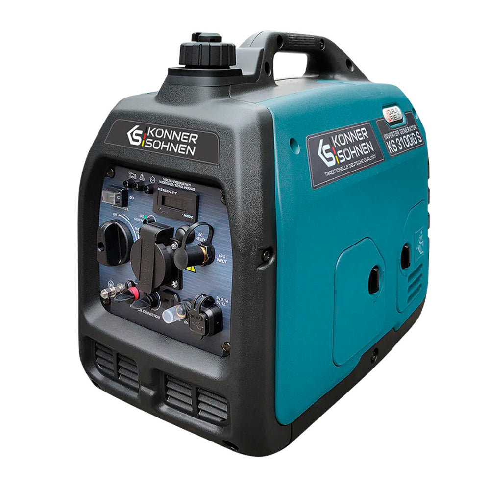 Генератор инверторный ГАЗОБЕНЗИНОВЫЙ Konner&Sohnen KS 3100iG S
