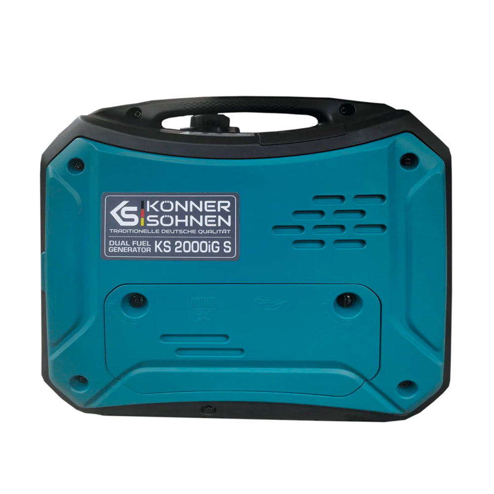 Генератор інверторний ГАЗОБЕНЗИНОВИЙ Konner&Sohnen KS 2000iG S