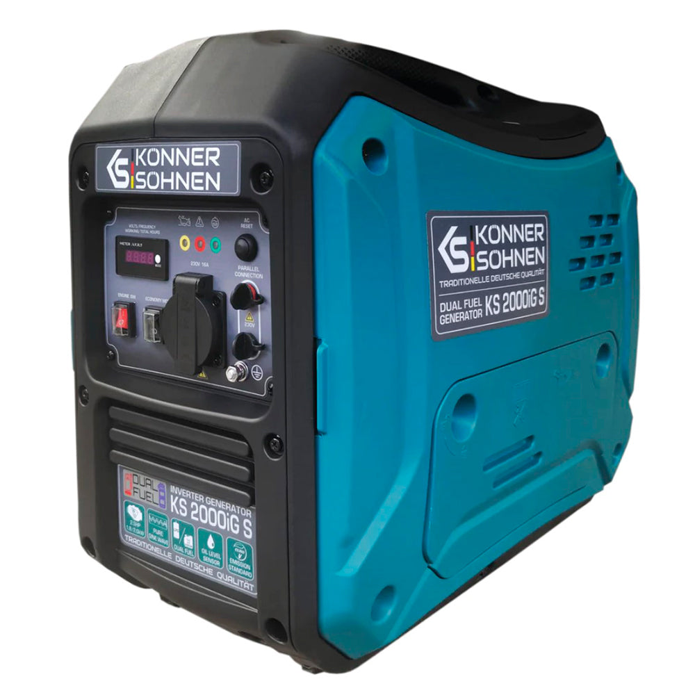 Генератор інверторний ГАЗОБЕНЗИНОВИЙ Konner&Sohnen KS 2000iG S