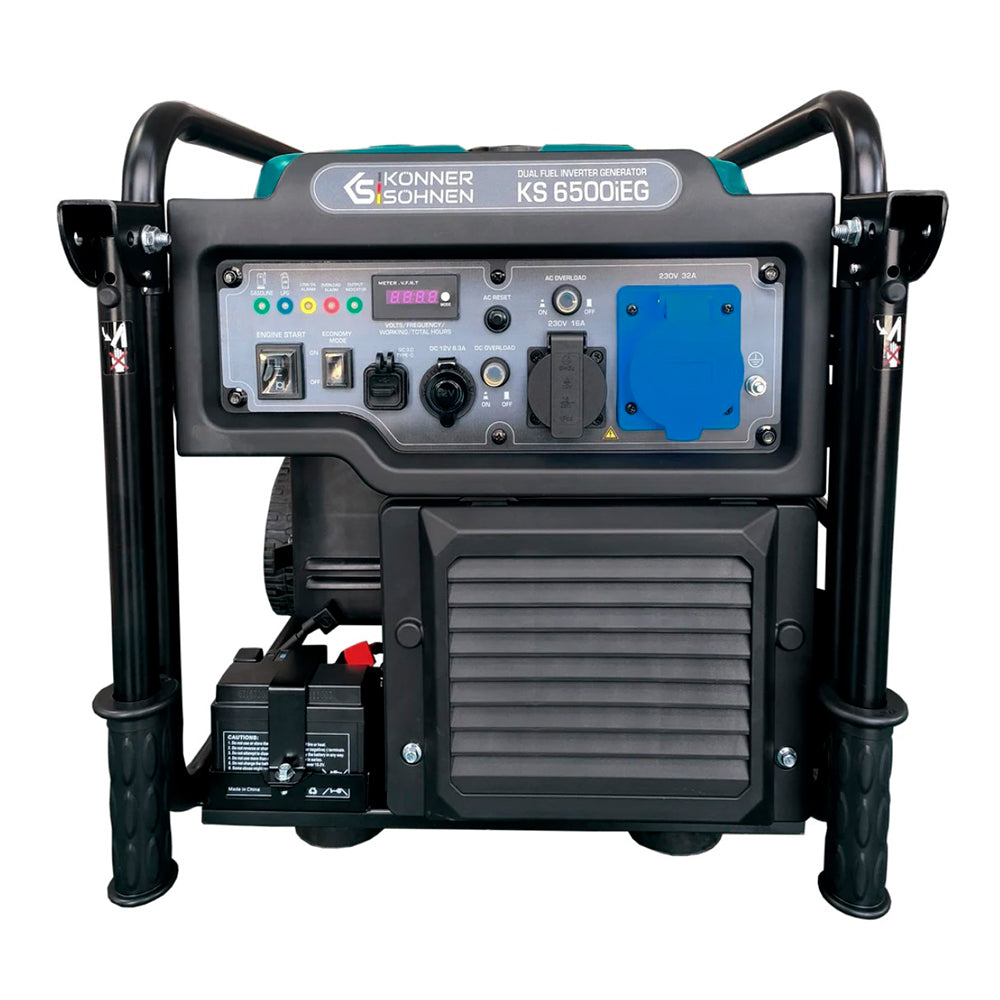 Генератор інверторний ГАЗОБЕНЗИНОВИЙ Konner&Sohnen KS 6500iEG
