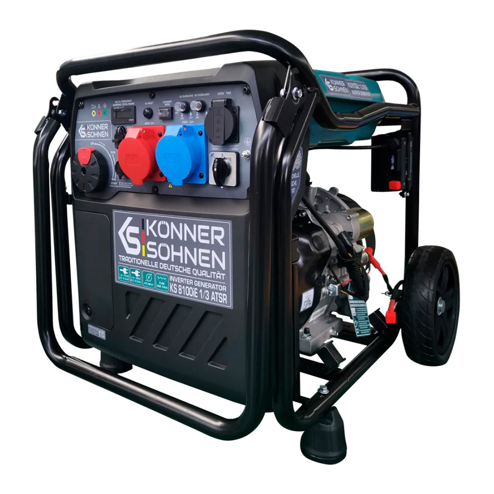 Генератор інверторний БЕНЗИНОВИЙ Konner&Sohnen KS 8100iE 1 / 3 ATSR