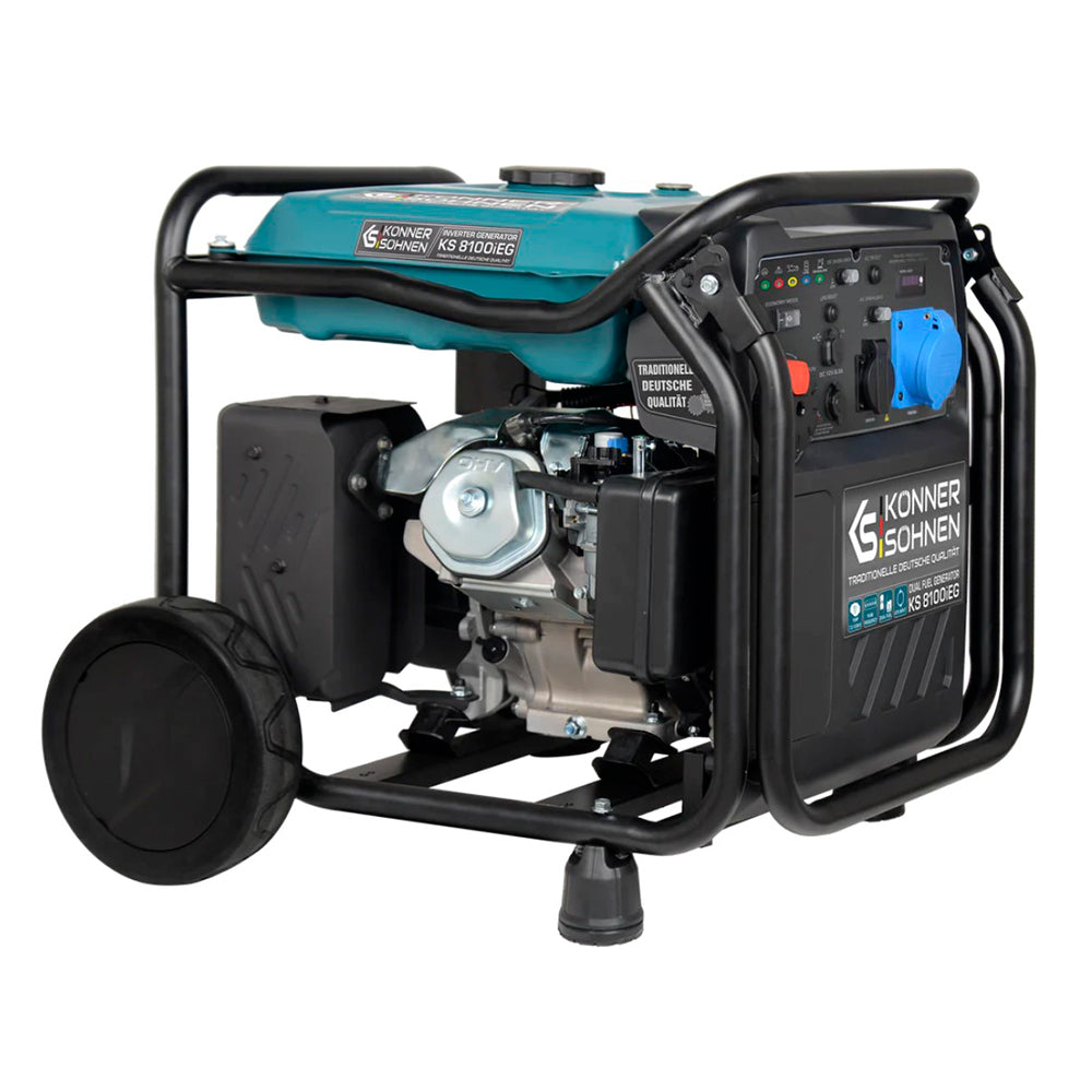 Генератор інверторний ГАЗОБЕНЗИНОВИЙ Konner&Sohnen KS 8100iEG