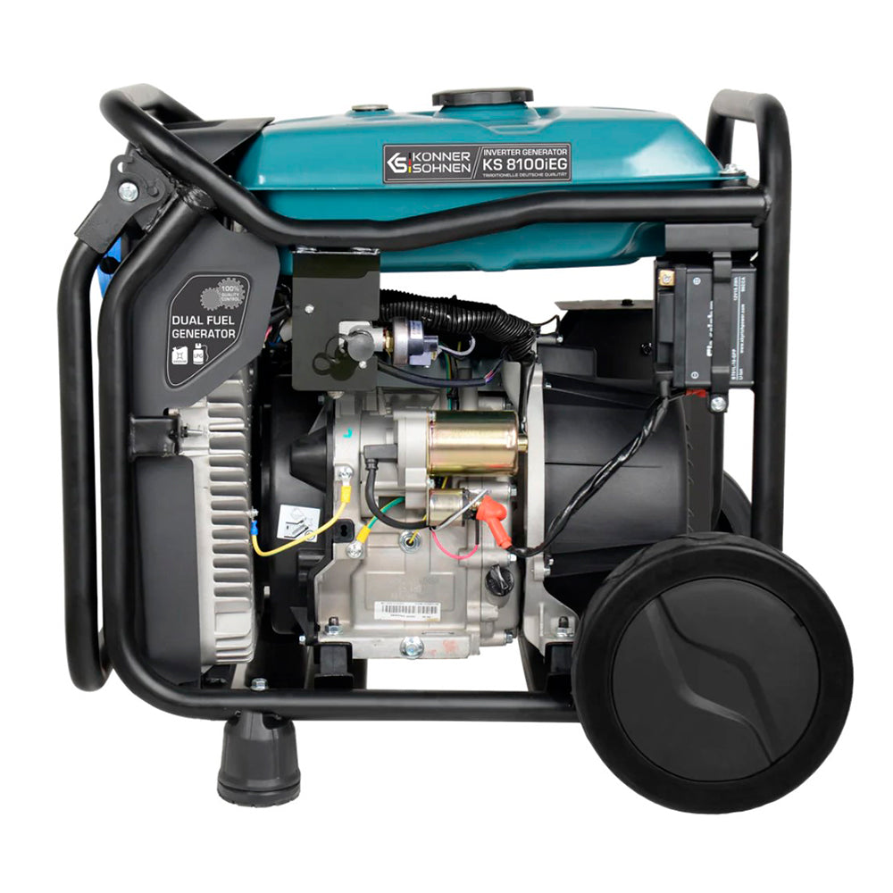 Генератор інверторний ГАЗОБЕНЗИНОВИЙ Konner&Sohnen KS 8100iEG