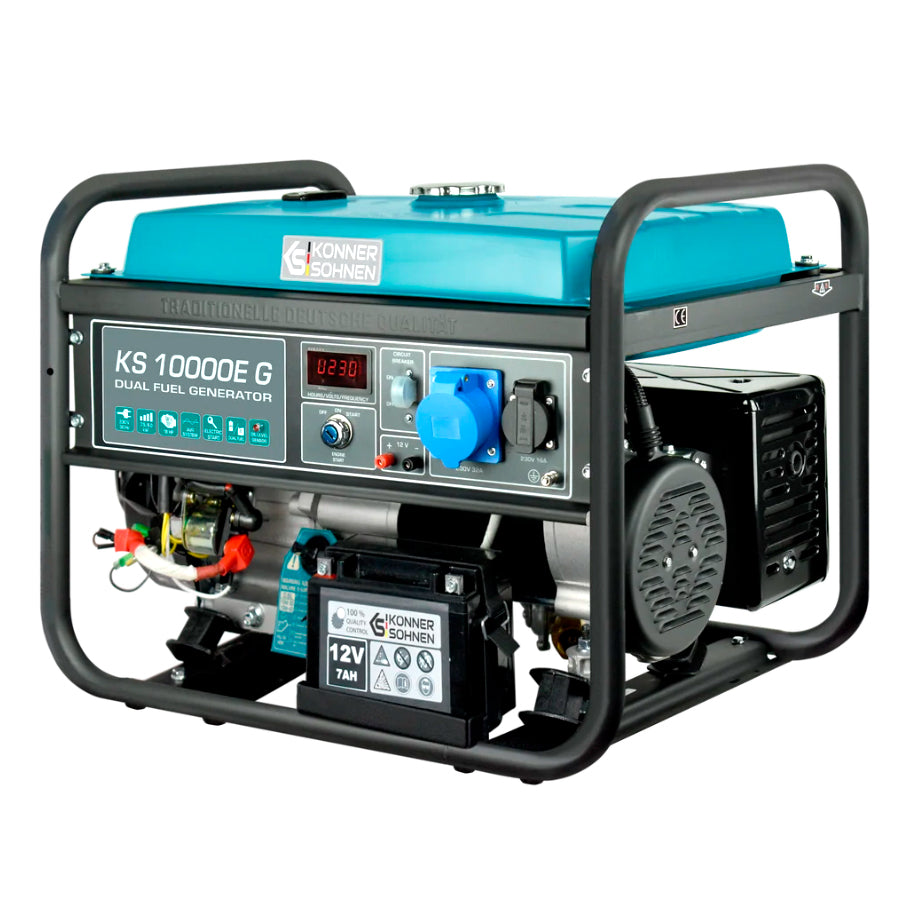 Генератор ГАЗОБЕНЗИНОВИЙ Konner&Sohnen KS 10000E G