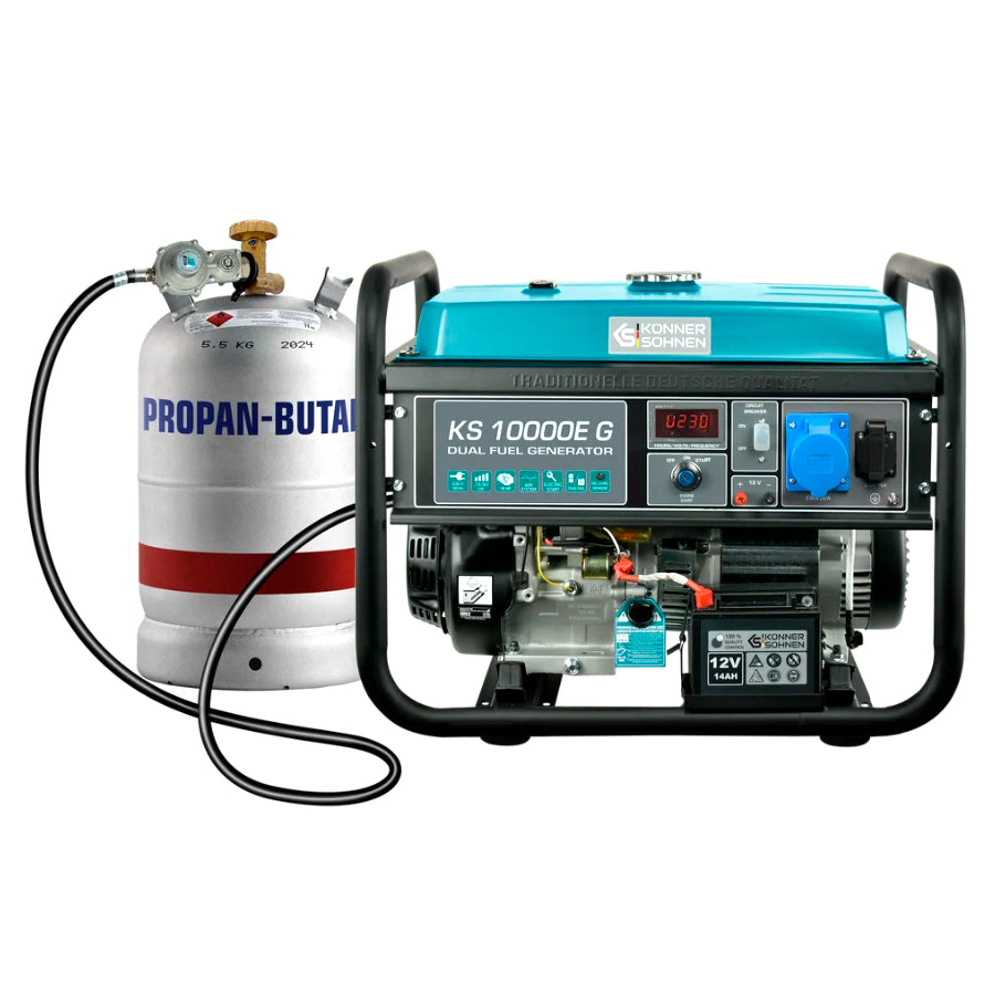 Генератор ГАЗОБЕНЗИНОВИЙ Konner&Sohnen KS 10000E G