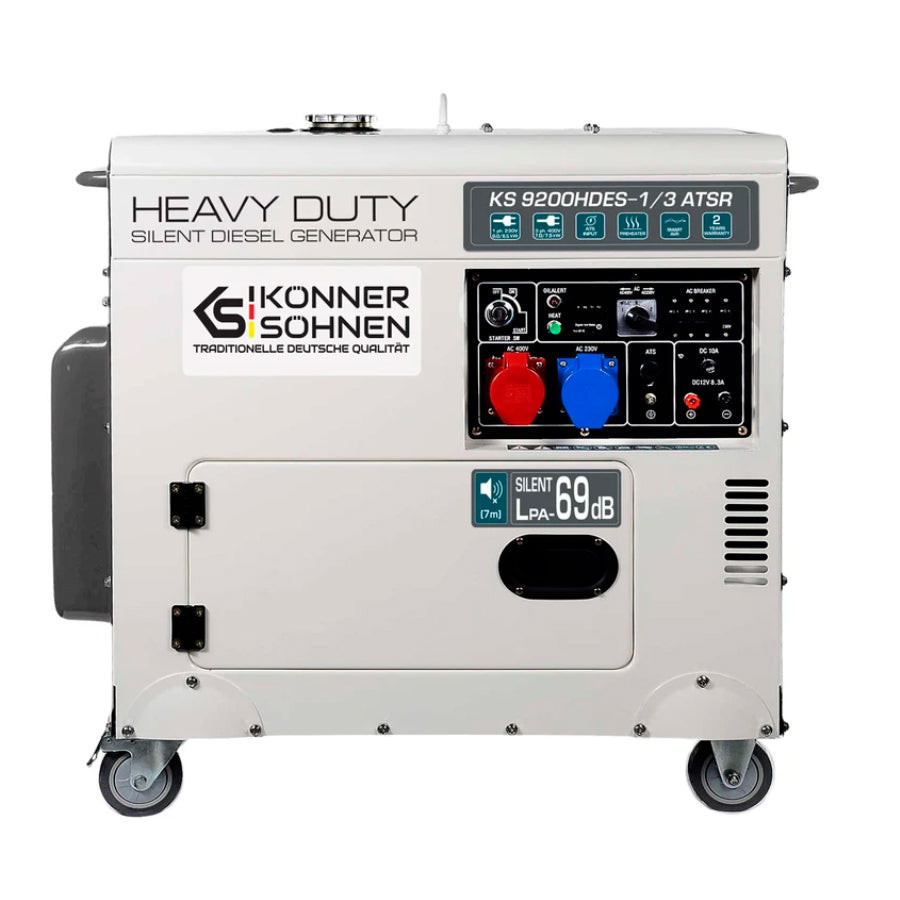 Генератор ДИЗЕЛЬНИЙ Konner&Sohnen KS 9200HDES-1 / 3 ATSR