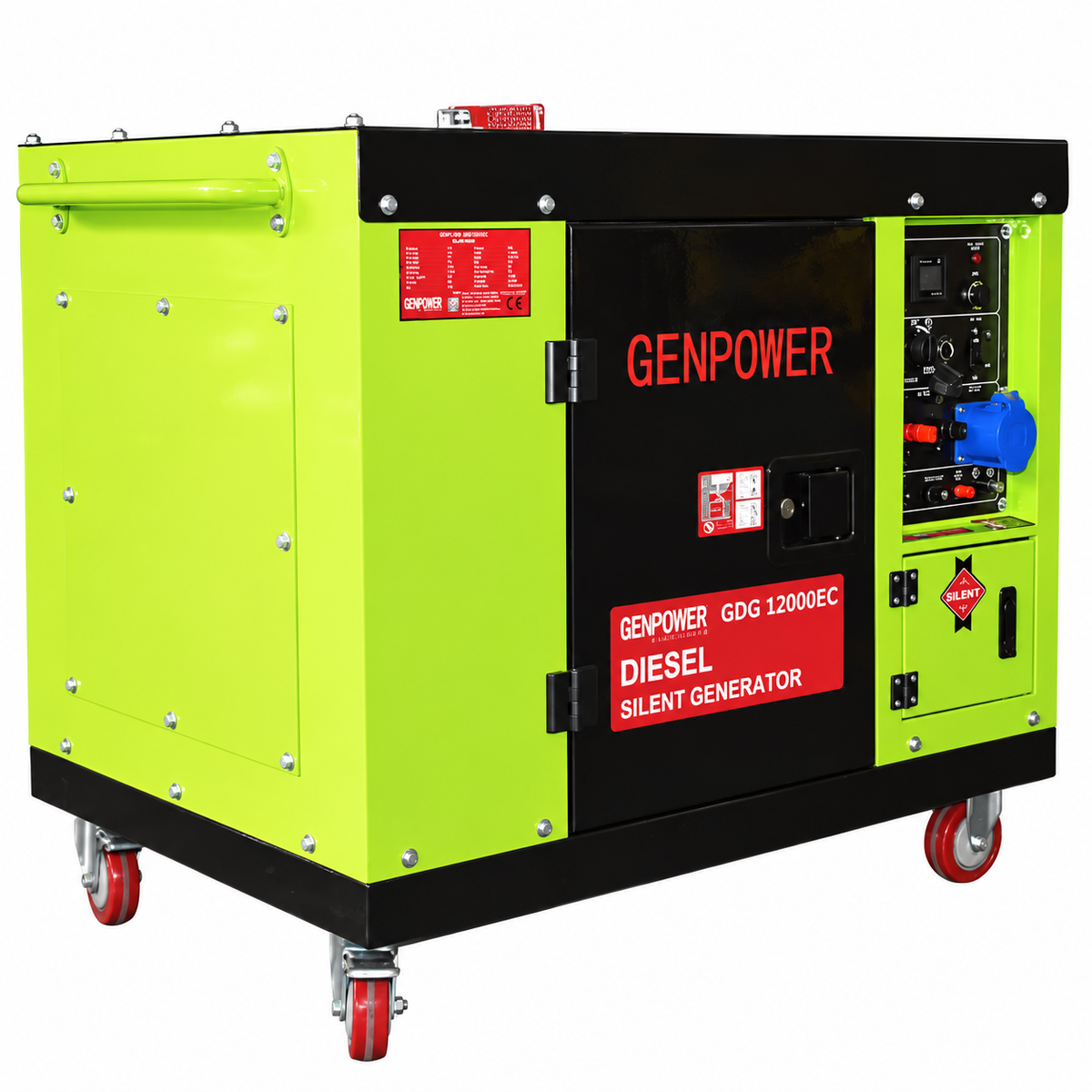 Генератор дизельний GENPOWER GDG 12000EC
