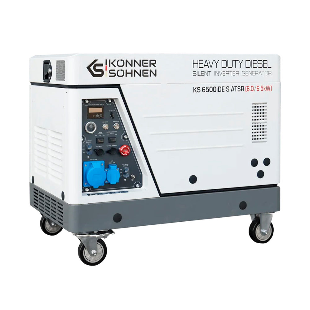 Генератор інверторний Дизельний Konner&Sohnen 6500iDE S ATSR