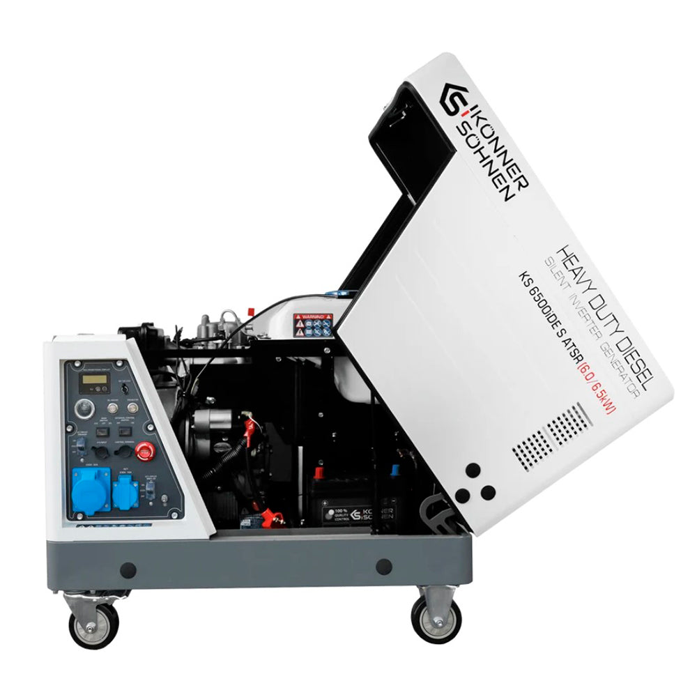 Генератор інверторний Дизельний Konner&Sohnen 6500iDE S ATSR