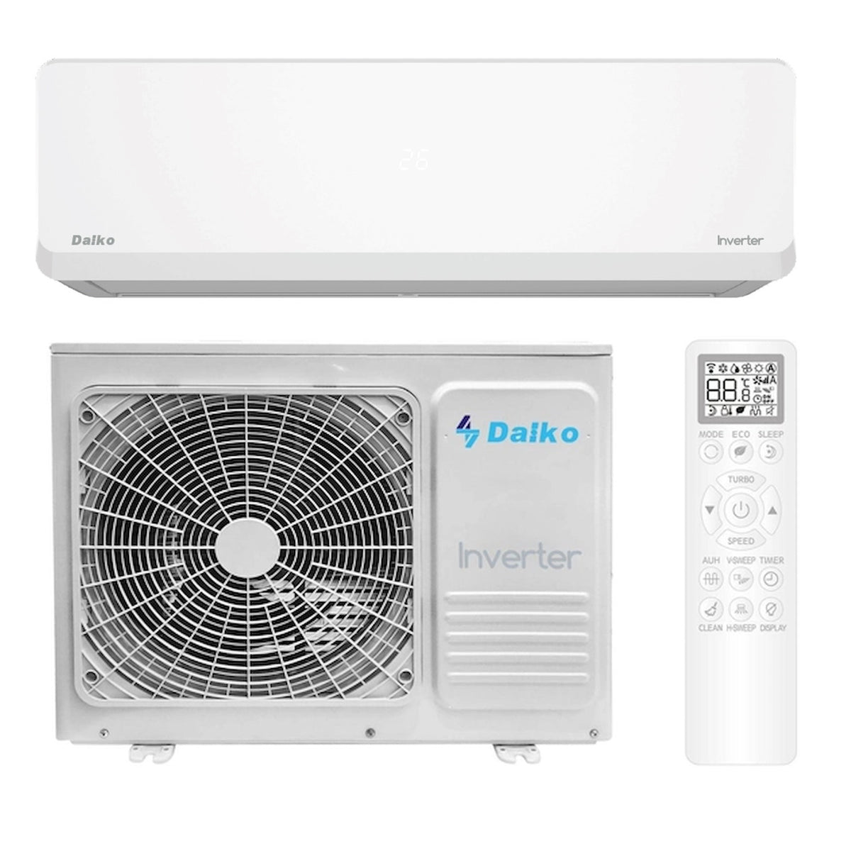 Кондиціонер DAIKO NOVATOR INVERTER NSK-H12NVR/NSK-H12INVR