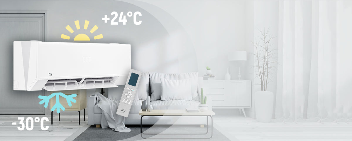Кондиционер NC clima Stonehenge NCI24EHSIw1eu/NCO24EHSIw1eu (-30)