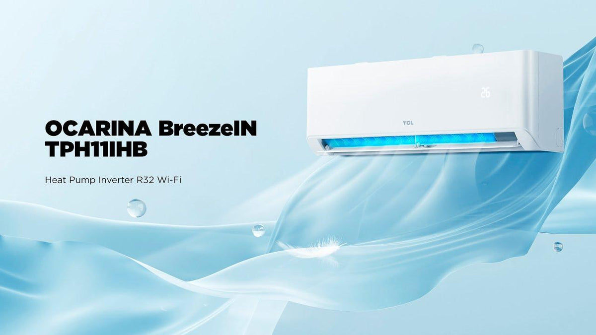 Кондиціонер TCL Ocarina BreezeIN Series TPH11 TAC-09CHSD/TPH11IHB Heat Pump Inverter R32 WI-FI