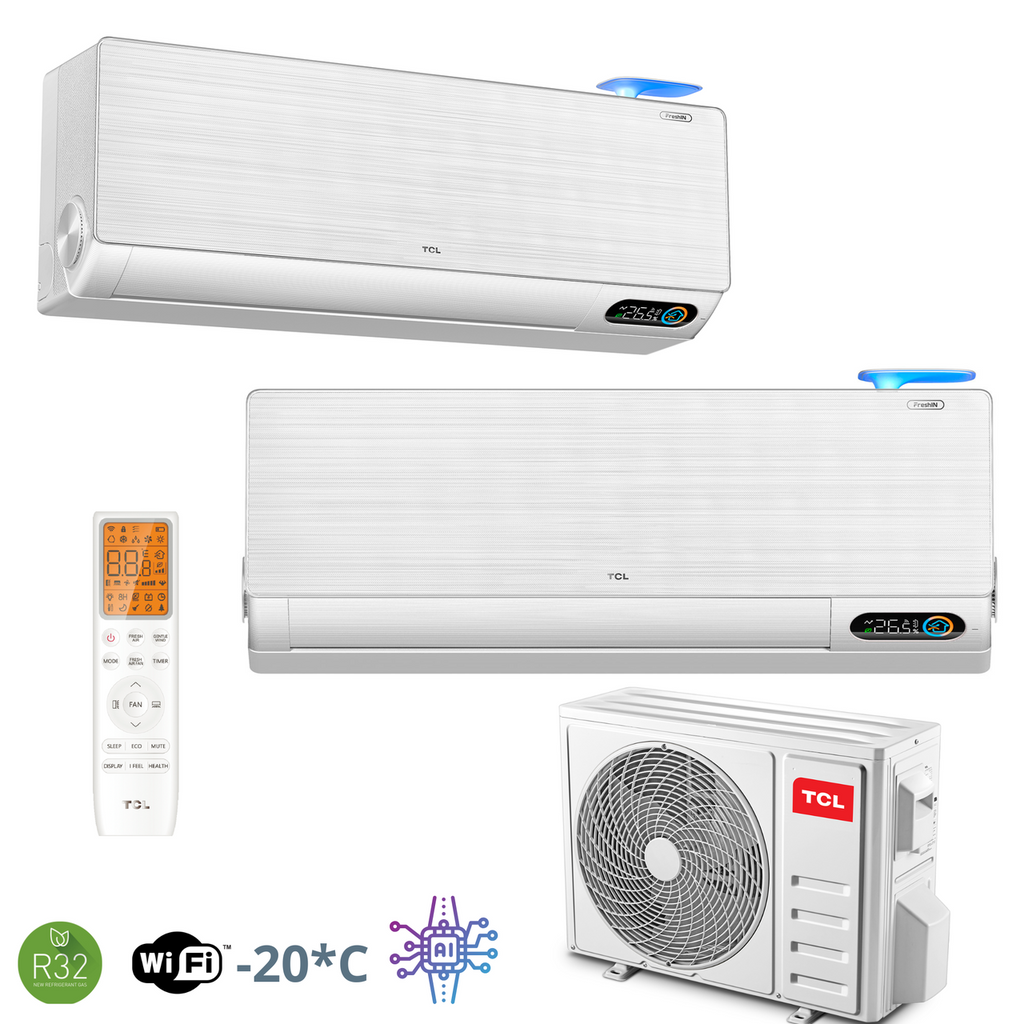 Кондиціонер TCL FreshIN 2.0 Series FBI TAC-12CHSD/FBI Inverter R32 WI-FI