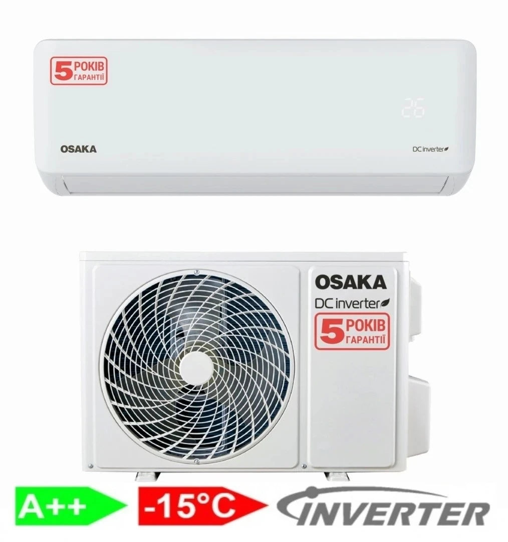 Настінний кондиціонер Osaka STV-24HH5 DC Inverter