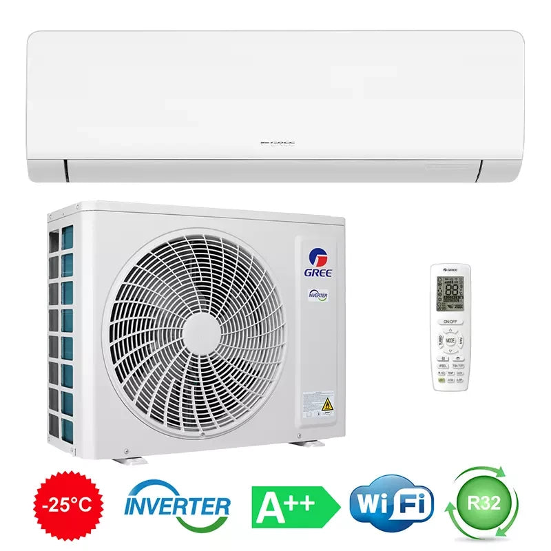 Кондиціонер GREE Cosmo R-32 GWH24AWEXF-K6DNA1A/I DC  Inverter