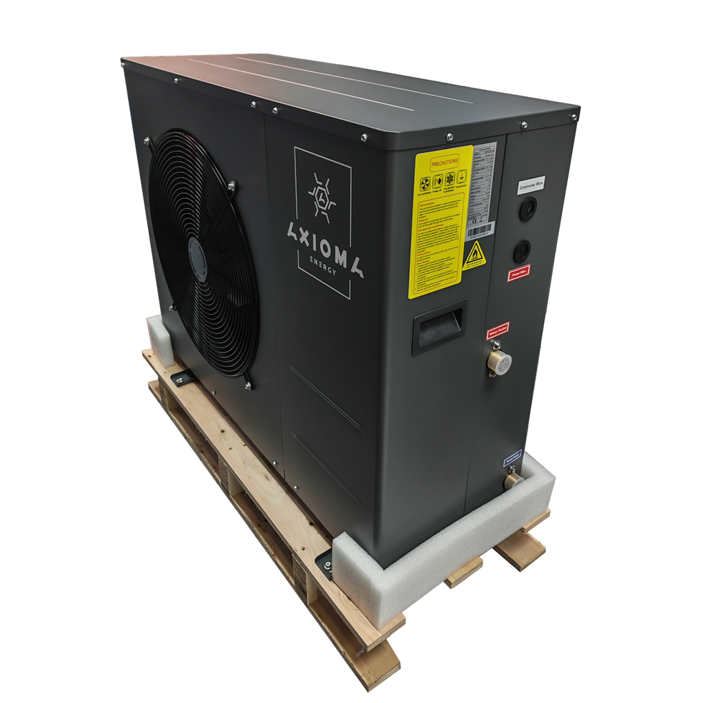Тепловий насос Inverter + EVI моноблок, 9кВт 230В, модель - AXHP-EVIDC-9M, AXIOMA energy