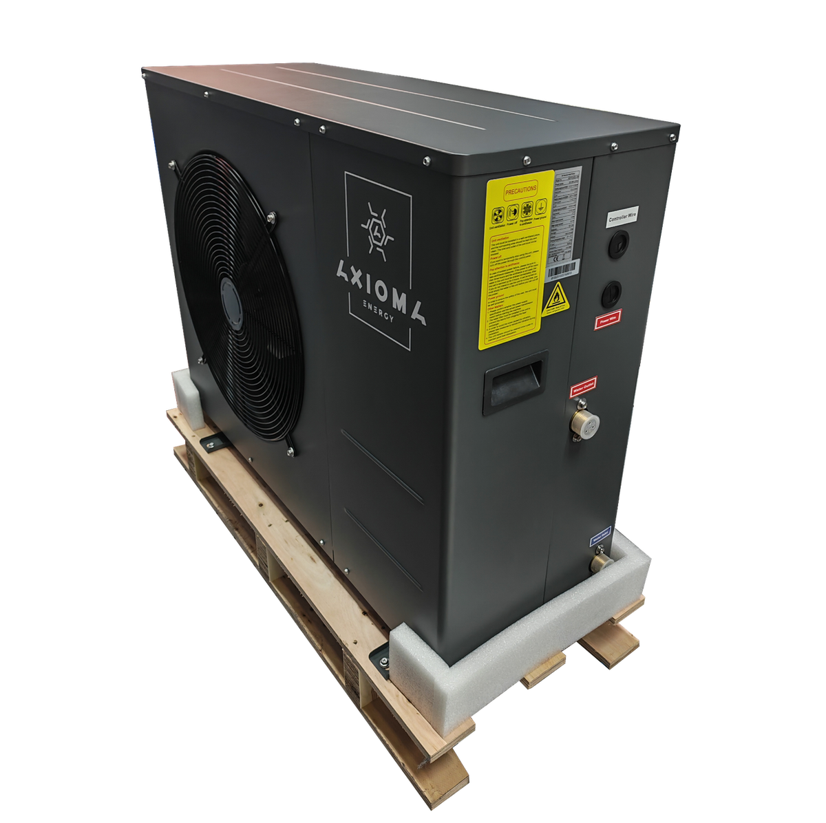 Тепловий насос Inverter + EVI моноблок, 9кВт 230В, модель - AXHP-EVIDC-9M, AXIOMA energy