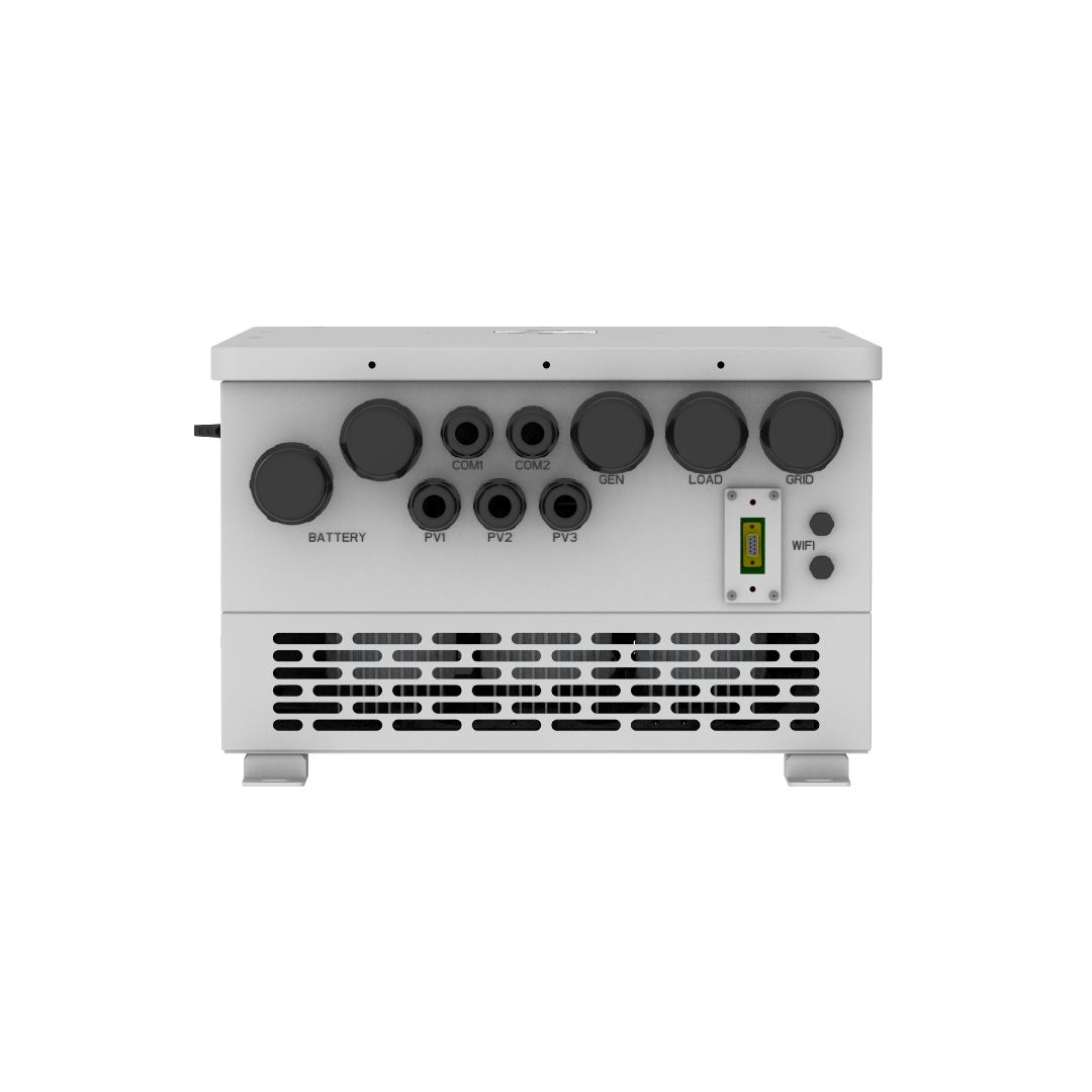 Гібридний однофазний інвертор Deye SUN-16K-SG01LP1-EU Wi-Fi (гібрид: 16 кВт, 1ф, MPPT:3)