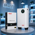 Комплект MUST PV19-6048EXP 6 кВт 48 В + MUST LP16-48300 15,36 кВт·год