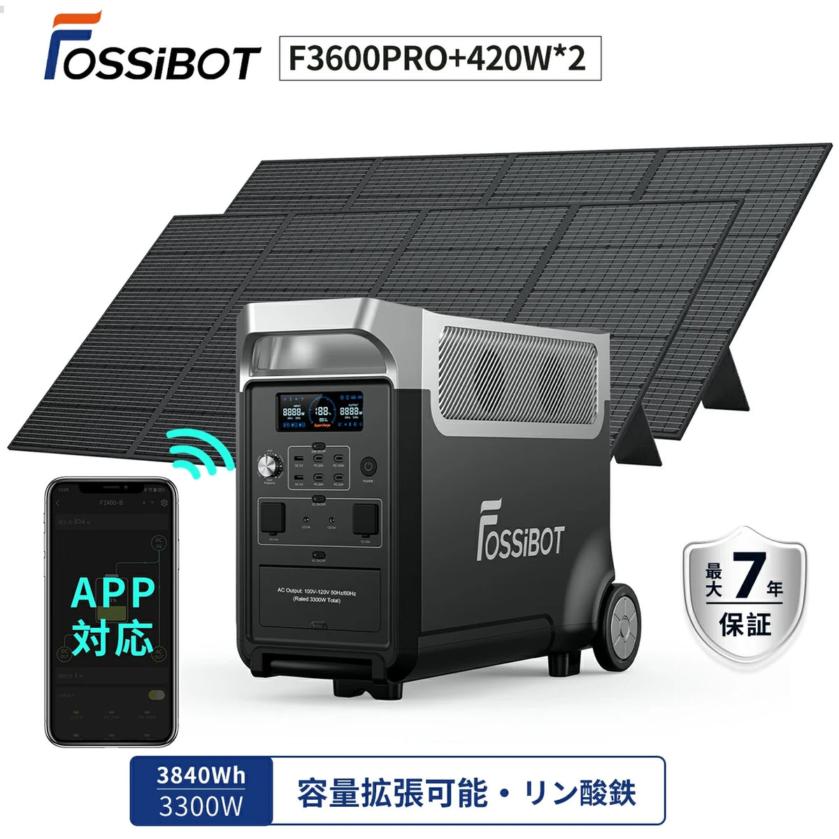 FOSSiBOT F3600 Pro 3600 Вт 3840 Вт·год