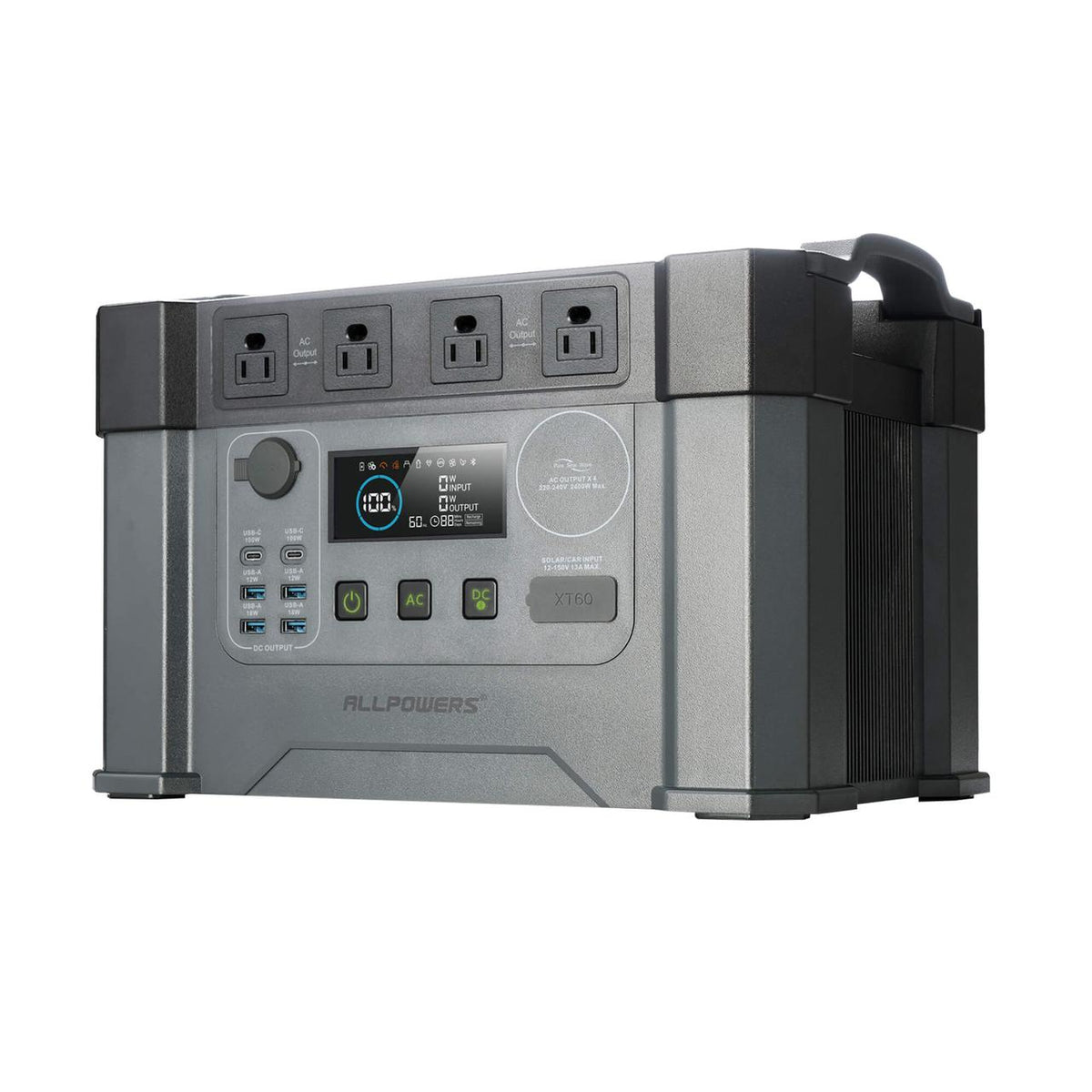 ALLPOWERS S2000 Pro 2400 Вт 1451 Вт·год