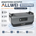 Додаткова батарея ALLWEI B200PRO 2048Wh LiFePO4 51.2 V 40 Ah для SGR-PPS2400-2PRO, модуль розширення, 18.6 кг