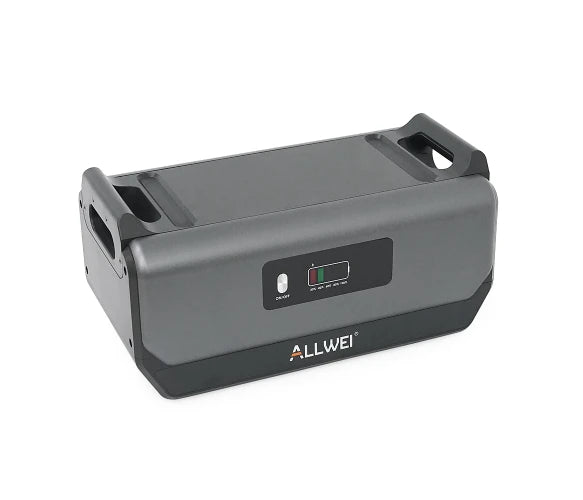 Портативна зарядна станція ALLWEI SGR-PPS2400-2PRO + батарея 2400W/4096Wh LiFePO4, пік 4800W, MPPT 500W, UPS, Wi-Fi